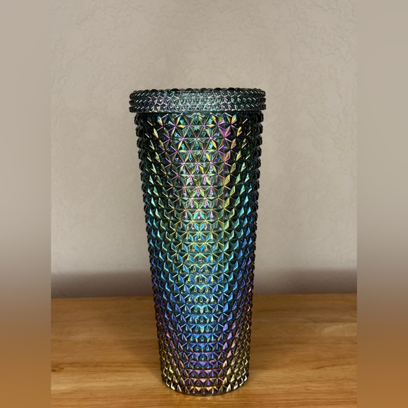 Iridescent Tumbler with Lid - Picture 1 of 2
